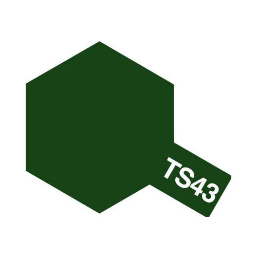 T85043 TAMIYA PLASTIC SPRAY TS-43 RACING GREEN