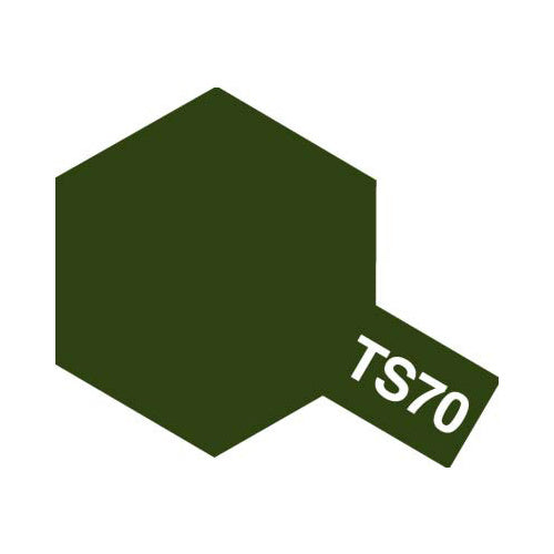 T85070 TAMIYA PLASTIC SPRAY TS-70 OLIVE DRAB (JGSDF)