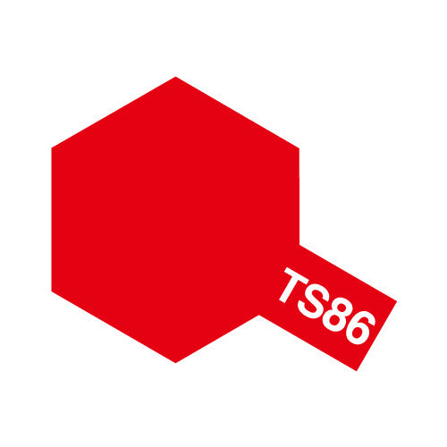 T85086 TAMIYA PLASTIC SPRAY TS-86 PURE RED