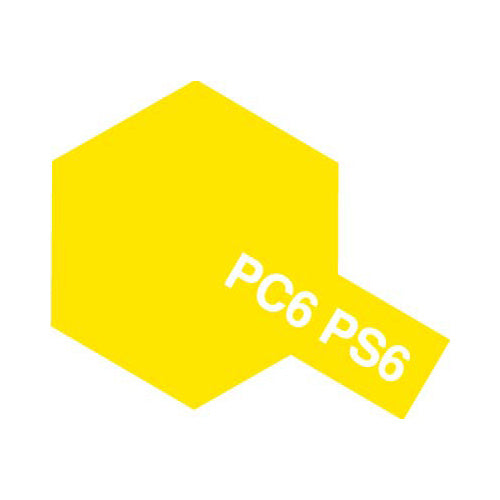 T86006 TAMIYA POLYCARBONATE SPRAY PS-6 YELLOW