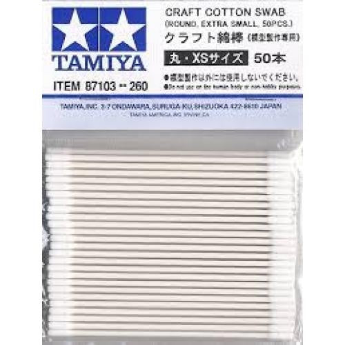 T87103 TAMIYA CRAFT COTTON SWAB (RDXS*50)