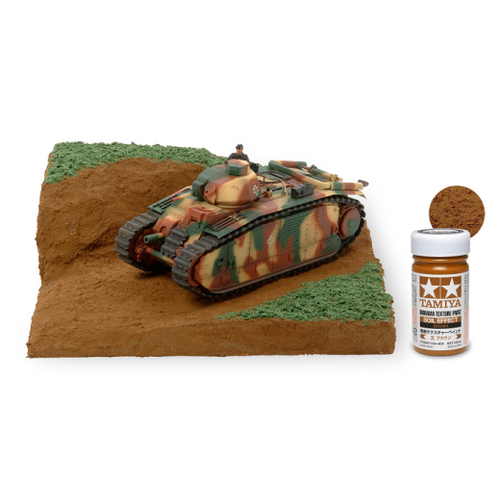 TAMIYA TEXTURE PAINT-SOIL, BROWN Tamiya