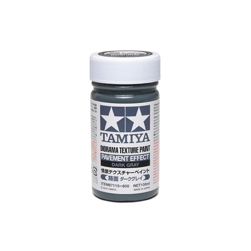 TAMIYA TEXTURE PAINT-PAVEMENT, D GRAY