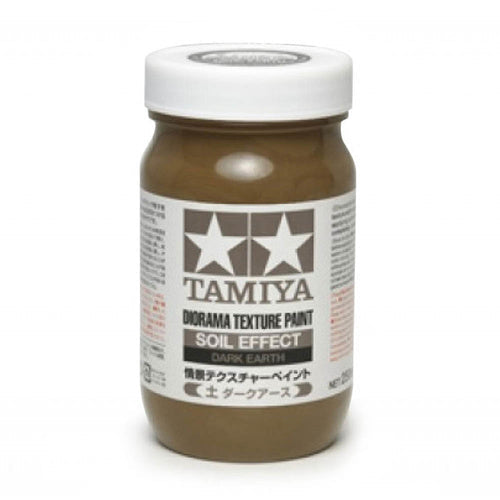 T87121 TAMIYA TEXT.PAINT-SOILDK.EARTH 250ML Tamiya
