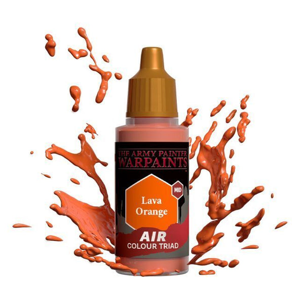 TAPAW1106 The Army Painter Warpaints Air: Lava Orange - 18ml Acrylic Paint