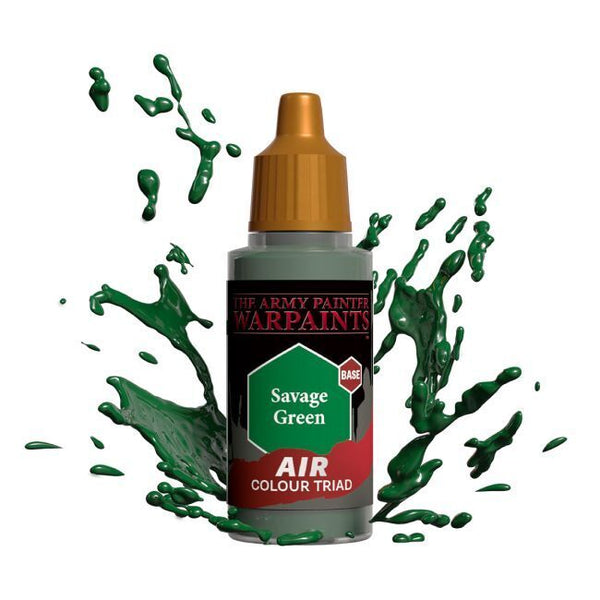 TAPAW3111 The Army Painter Warpaints Air: Savage Green - 18ml Acrylic Paint