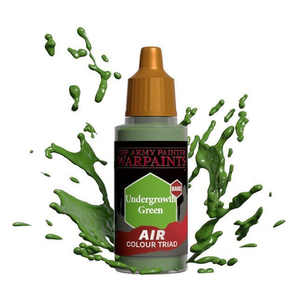 TAPAW3433 The Army Painter Warpaints Air: Undergrowth Green - 18ml Acrylic Paint