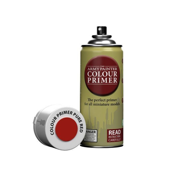 TAPCP3006 The Army Painter Colour Primer - Pure Red - 400ml Spray Paint