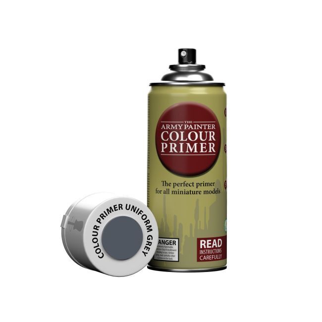 TAPCP3010 The Army Painter Colour Primer - Uniform Grey - 400ml Spray Paint