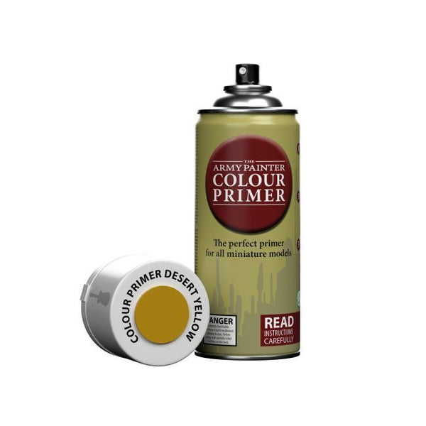 TAPCP3011 The Army Painter Colour Primer - Desert Yellow - 400ml Spray Paint