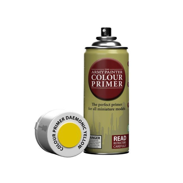 TAPCP3015 The Army Painter Colour Primer - Daemonic Yellow - 400ml Spray Paint