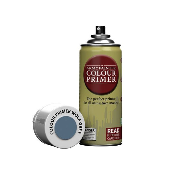 TAPCP3021 The Army Painter Colour Primer - Wolf Grey - 400ml Spray Paint