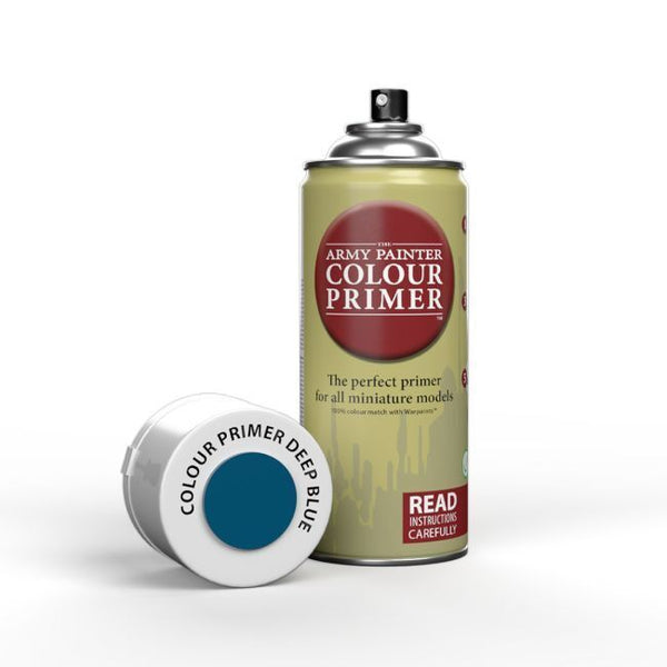 TAPCP3032 The Army Painter Colour Primer: Deep Blue - 400ml Spray Paint
