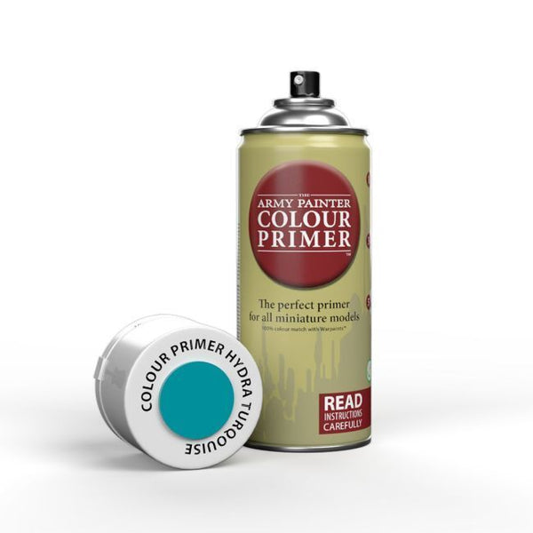 TAPCP3033 The Army Painter Colour Primer: Hydra Turquoise - 400ml Spray Paint