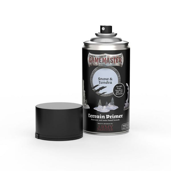 TAPGM3004 The Army Painter GameMaster: Terrain Primer: Snow & Tundra Spray Paint