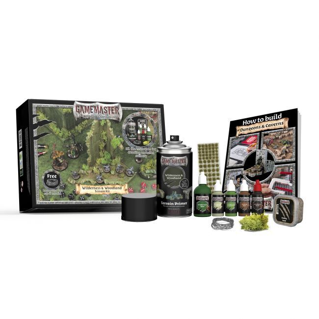 TAPGM4003 The Army Painter GameMaster: Wilderness & Woodlands Terrain Kit