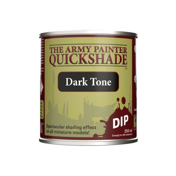 TAPQS1003 The Army Painter Quickshade Dip: Dark Tone - 250ml
