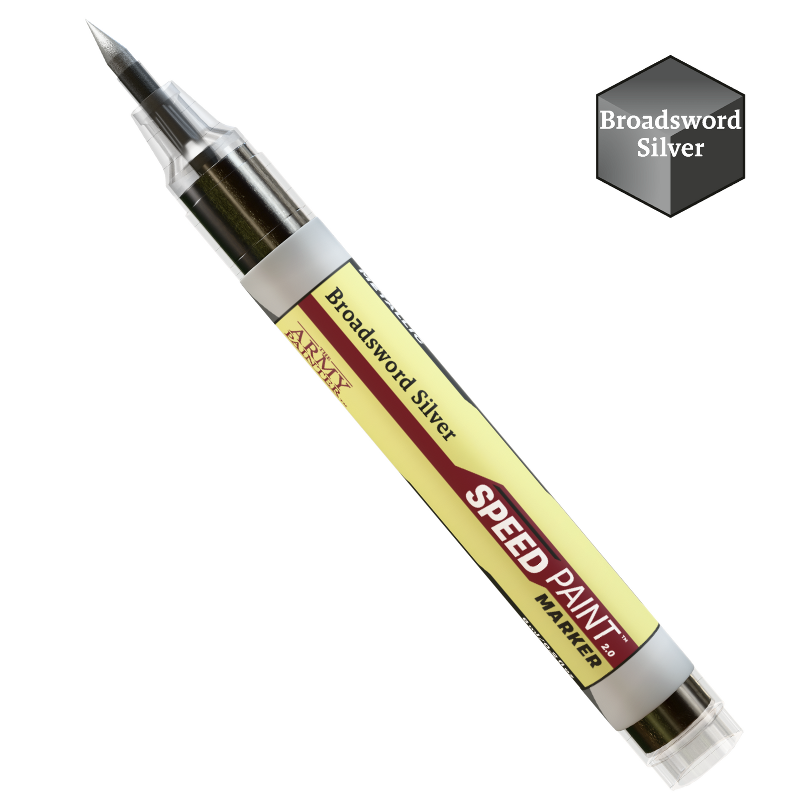The Army Painter Speedpaint Marker - Broadsword Silver