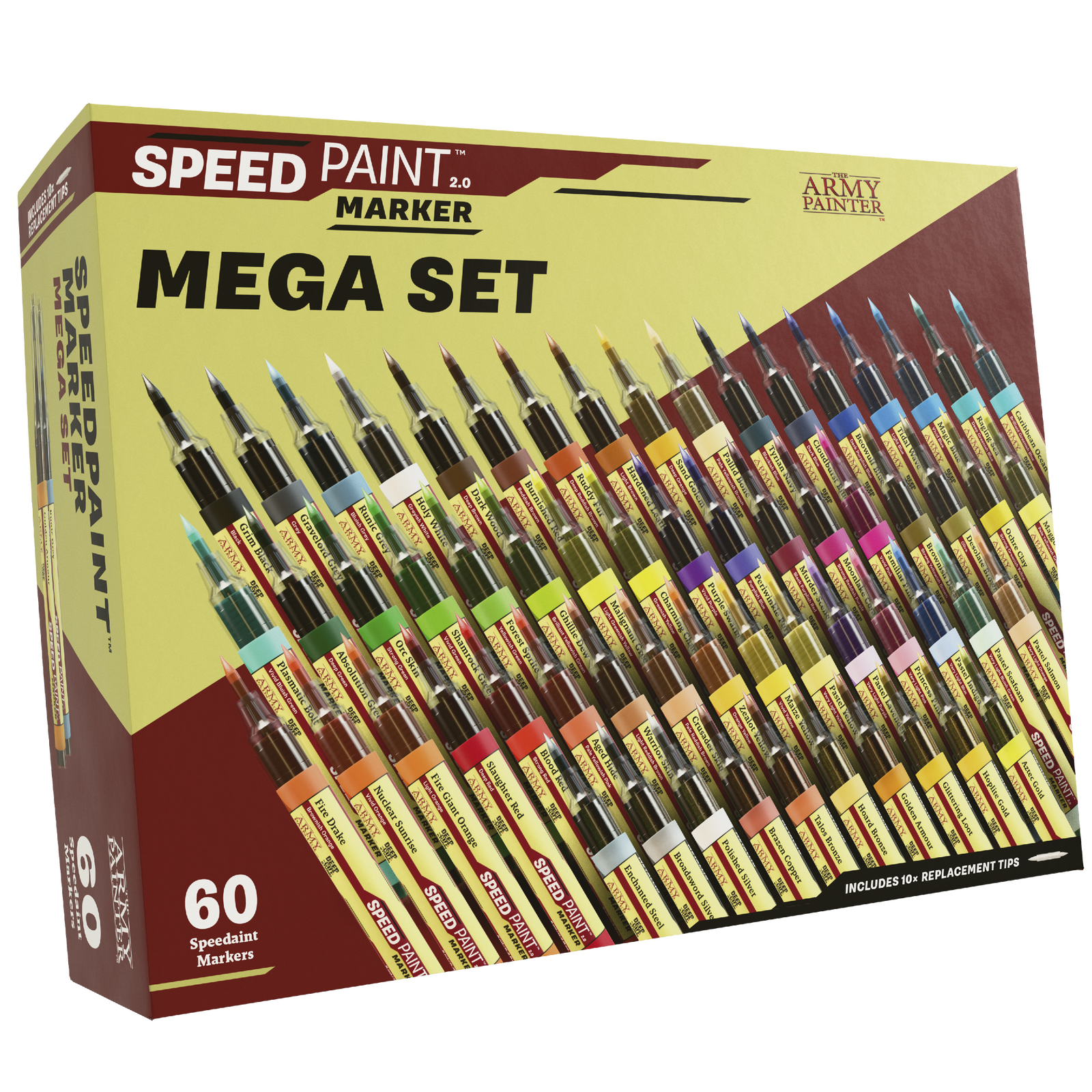 The Army Painter Speedpaint Marker - Mega Set (60 Colours)