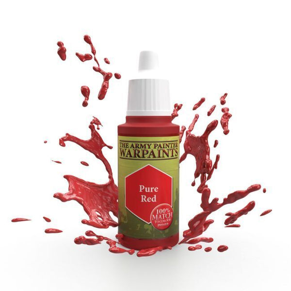 TAPWP1104 The Army Painter Warpaints: Pure Red - 18ml Acrylic Paint