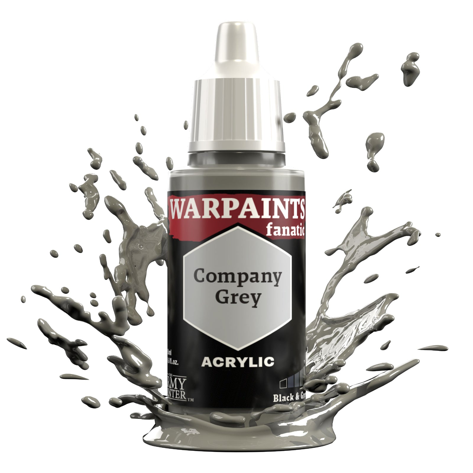 The Army Painter Warpaints Fanatic: Company Grey - 18ml Acrylic Paint