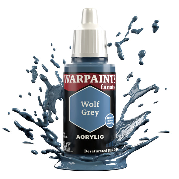 TAPWP3016 The Army Painter Warpaints Fanatic: Wolf Grey - 18ml Acrylic Paint