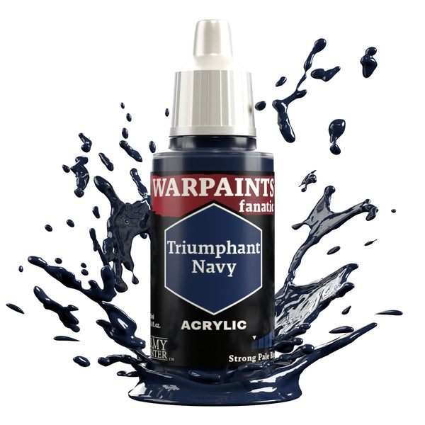 TAPWP3019 The Army Painter Warpaints Fanatic: Triumphant Navy - 18ml Acrylic Paint