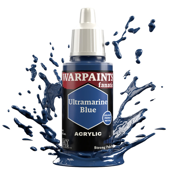 TAPWP3021 The Army Painter Warpaints Fanatic: Ultramarine Blue - 18ml Acrylic Paint