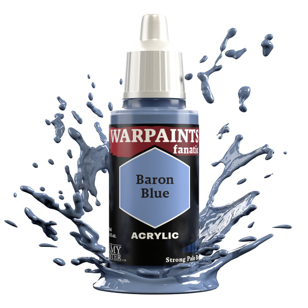 TAPWP3023 The Army Painter Warpaints Fanatic: Baron Blue - 18ml Acrylic Paint