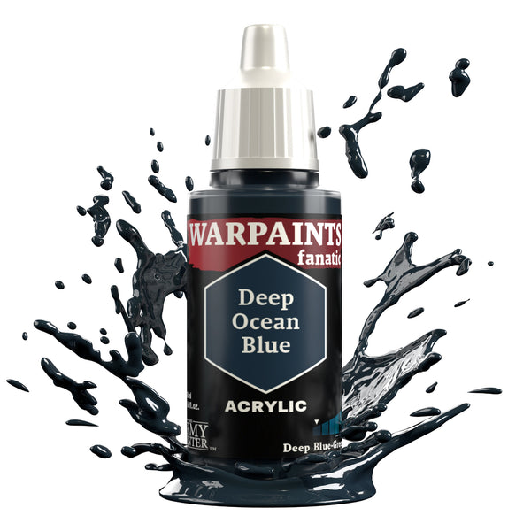 TAPWP3031 The Army Painter Warpaints Fanatic: Deep Ocean Blue - 18ml Acrylic Paint