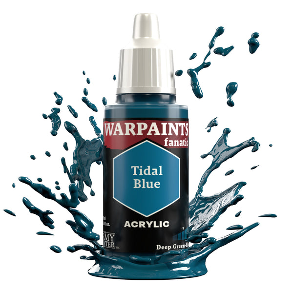 TAPWP3033 The Army Painter Warpaints Fanatic: Tidal Blue - 18ml Acrylic Paint