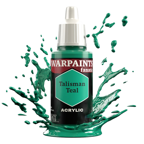 TAPWP3046 The Army Painter Warpaints Fanatic: Talisman Teal - 18ml Acrylic Paint