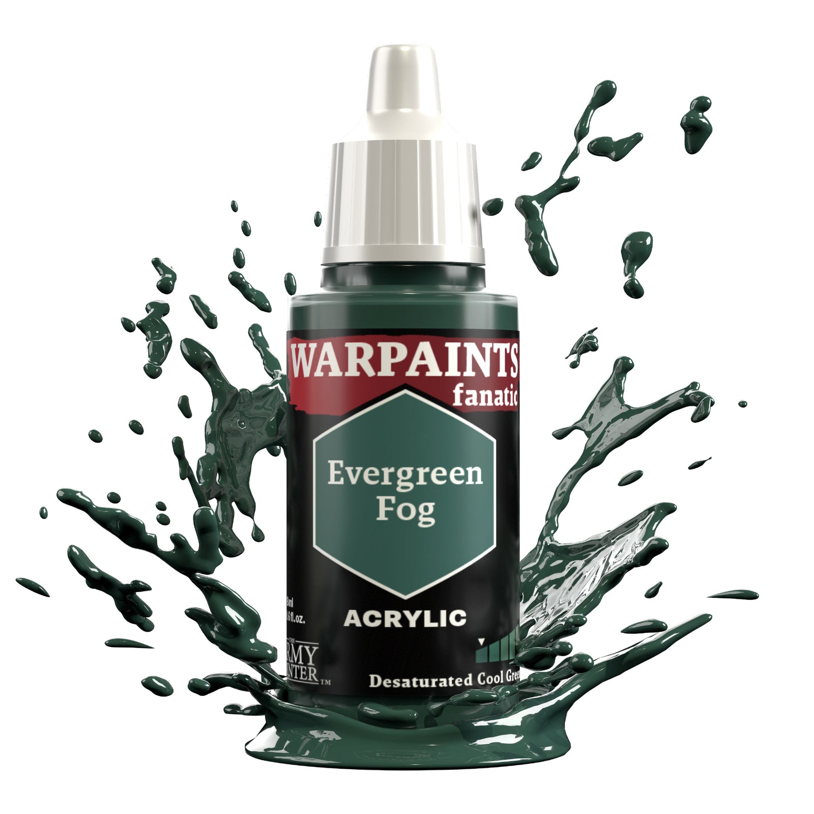 The Army Painter Warpaints Fanatic: Evergreen Fog - 18ml Acrylic Paint