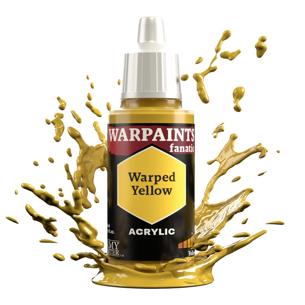 TAPWP3094 The Army Painter Warpaints Fanatic: Warped Yellow - 18ml Acrylic Paint