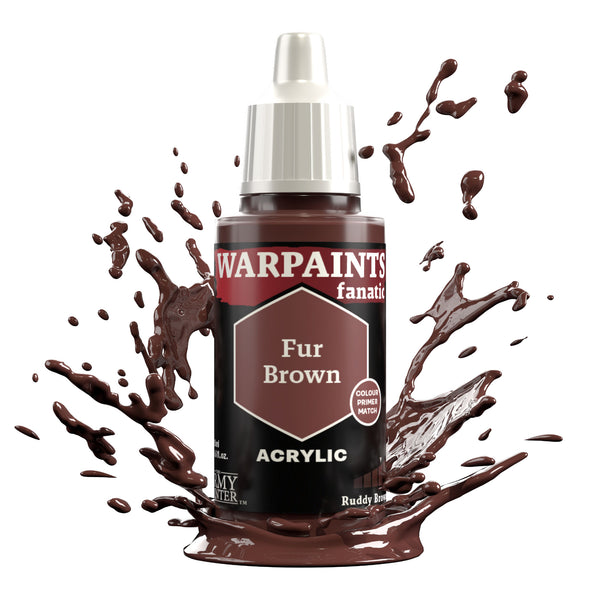 TAPWP3112 The Army Painter Warpaints Fanatic: Fur Brown - 18ml Acrylic Paint