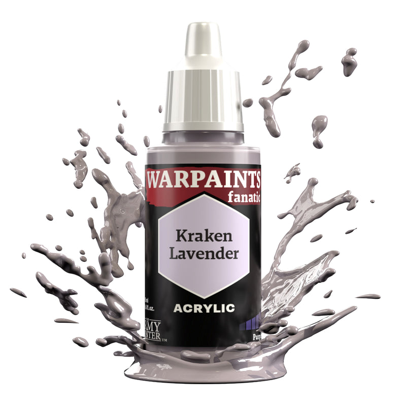 TAPWP3132 The Army Painter Warpaints Fanatic: Kraken Lavender - 18ml Acrylic Paint