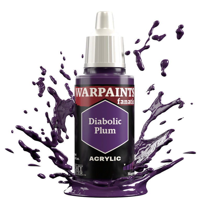 TAPWP3133 The Army Painter Warpaints Fanatic: Diabolic Plum - 18ml Acrylic Paint