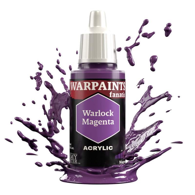 TAPWP3135 The Army Painter Warpaints Fanatic: Warlock Magenta - 18ml Acrylic Paint