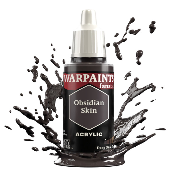 TAPWP3157 The Army Painter Warpaints Fanatic: Obsidian Skin - 18ml Acrylic Paint