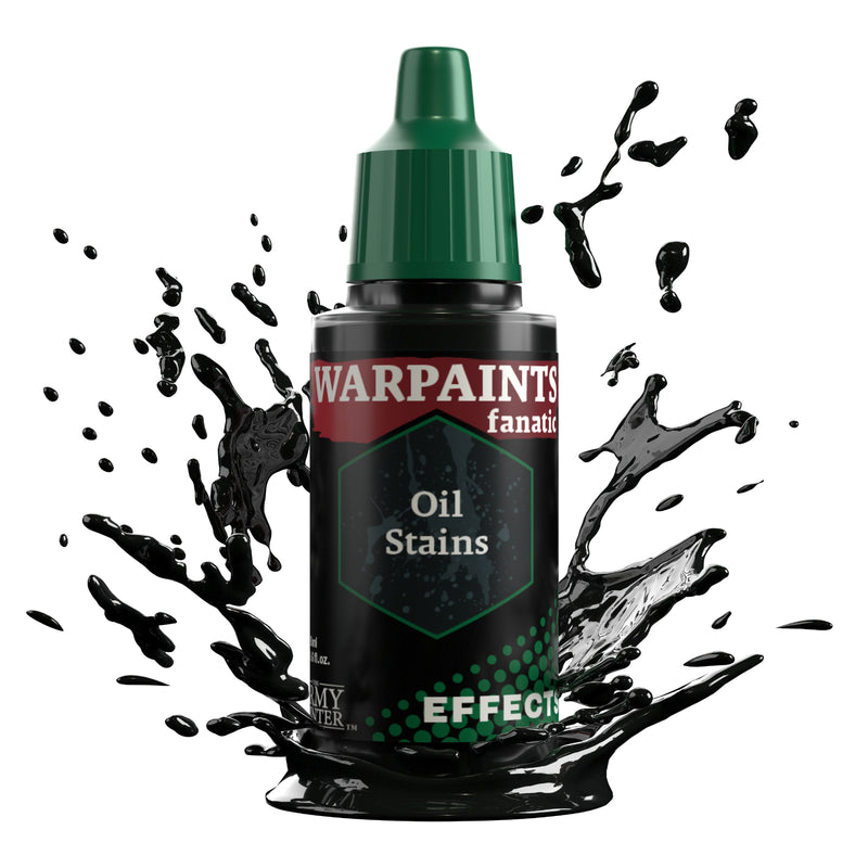 TAPWP3169 The Army Painter Warpaints Fanatic Effects: Oil Stains - 18ml Acrylic Paint