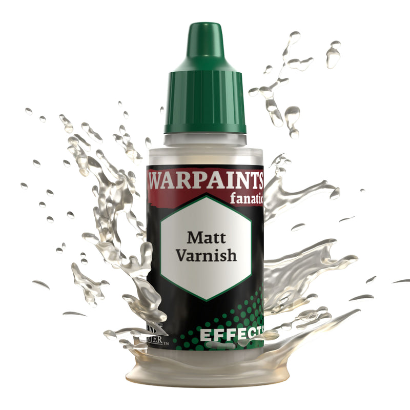 TAPWP3174 The Army Painter Warpaints Fanatic Effects: Matt Varnish - 18ml Acrylic Paint