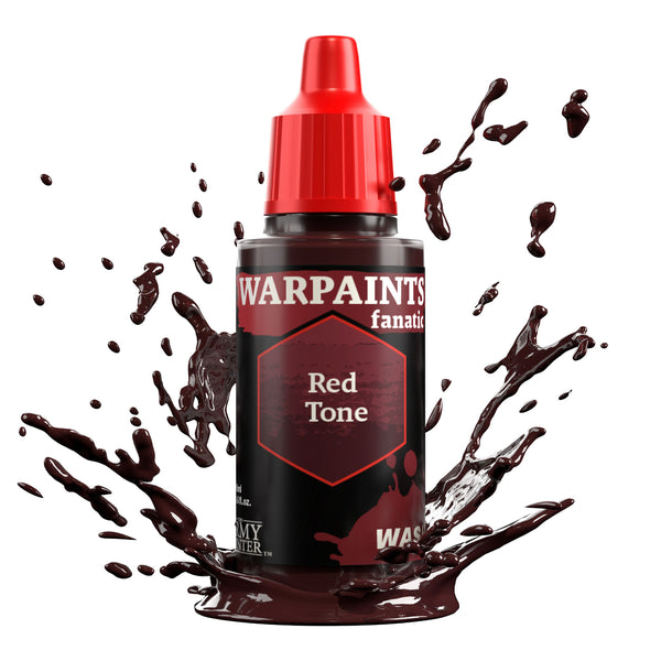 TAPWP3206 The Army Painter Warpaints Fanatic Wash: Red Tone - 18ml Acrylic Paint