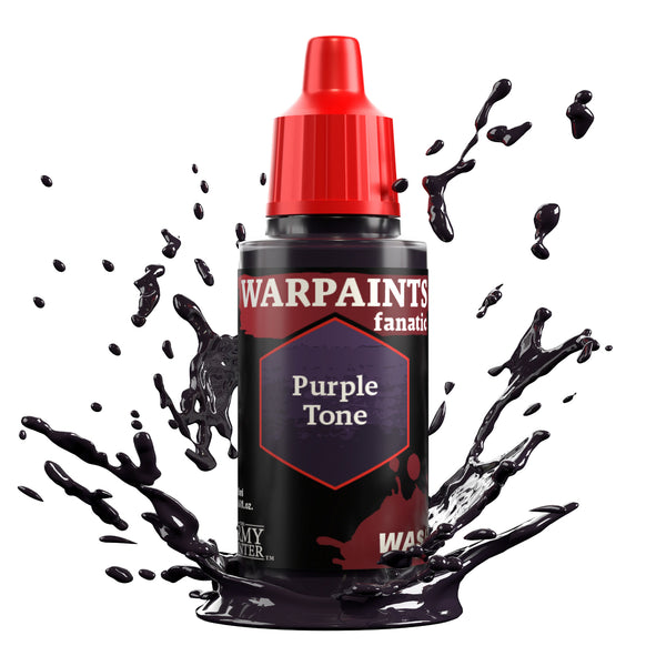 TAPWP3212 The Army Painter Warpaints Fanatic Wash: Purple Tone - 18ml Acrylic Paint