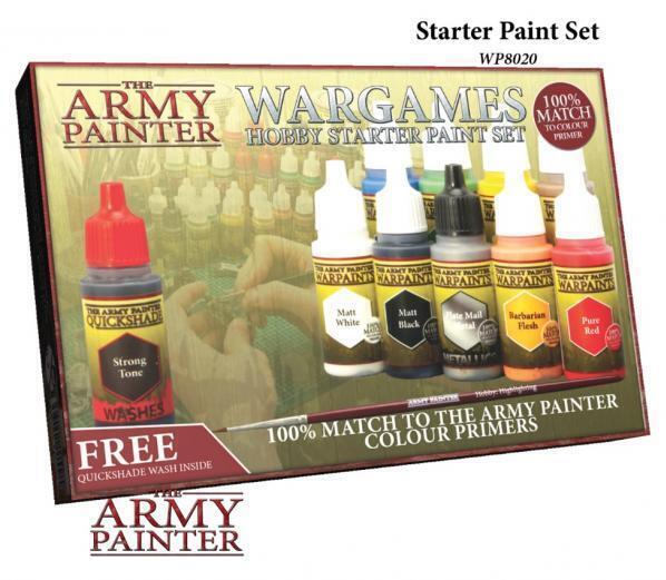 TAPWP8020 The Army Painter Warpaints: Starter Paint Set