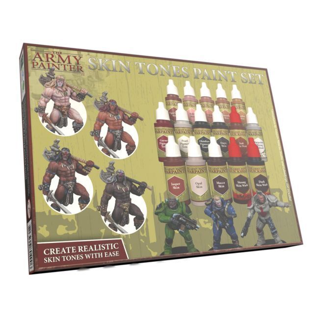 TAPWP8909 The Army Painter Warpaints: Skin Tones Paint Set