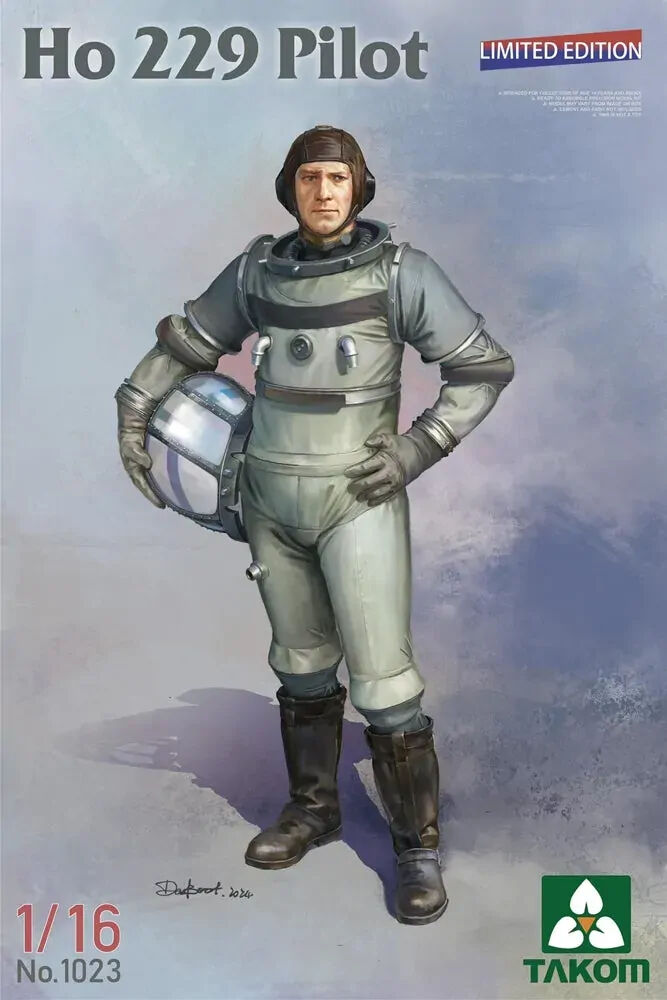 Takom 1/16 Ho 229 Pilot (Limited Edition) Plastic Model Kit
