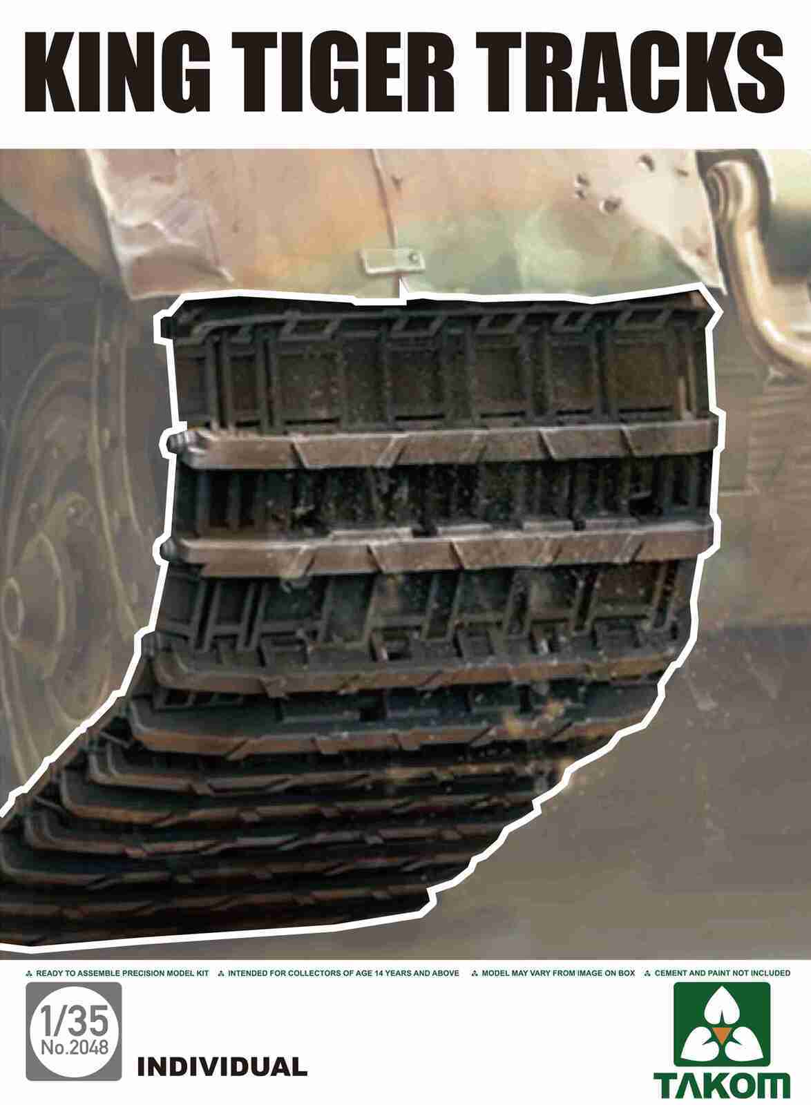 Takom 1/35 KING TIGER TRACKS
