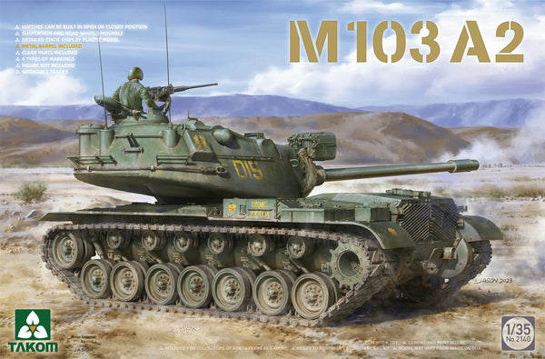 TK2140 Takom 1/35 M103 A2 Plastic Model Kit