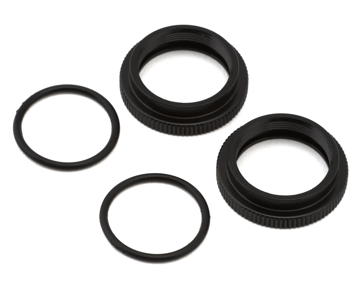 TLR 13mm Threaded Spring Collar, 2pcs, 22X, 22X-4 2.0, 22X-T - TLR-1076