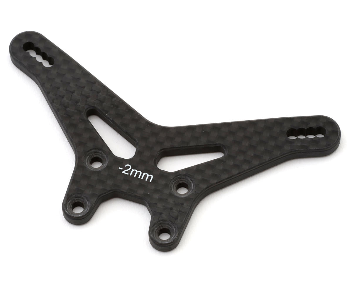 TLR Rear Tower, Carbon, -2, 22X - TLR-1078